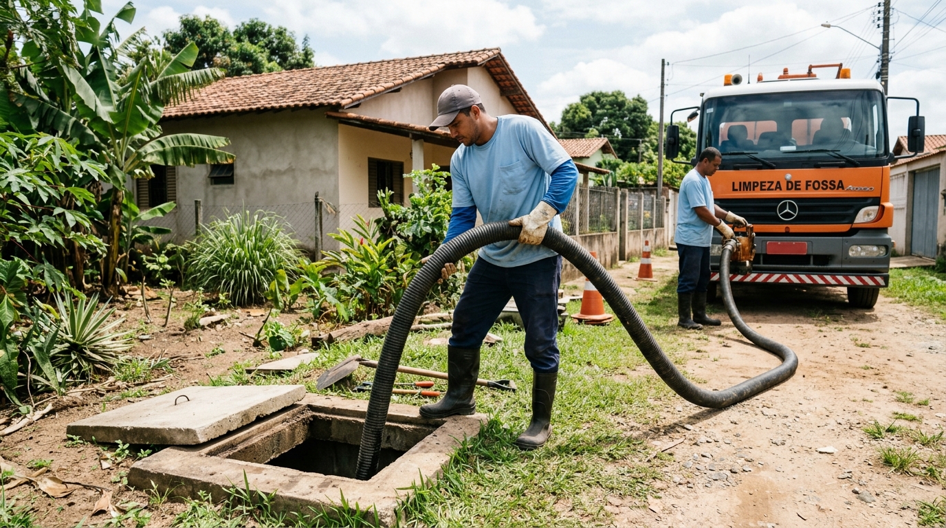 Desentupimento de Fossa em Cuiabá‑MT