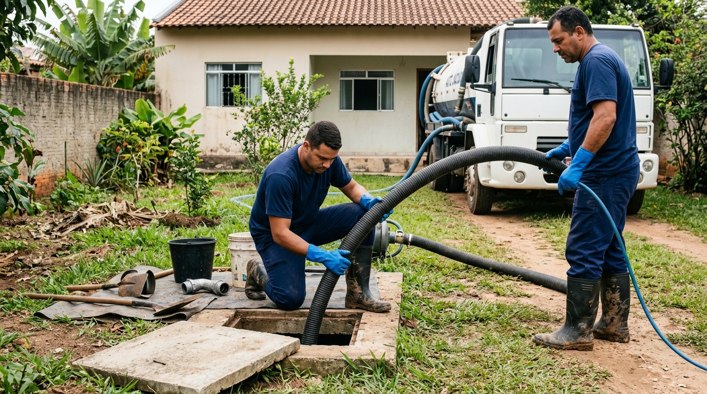Sucção de Fossa em Cuiabá‑MT