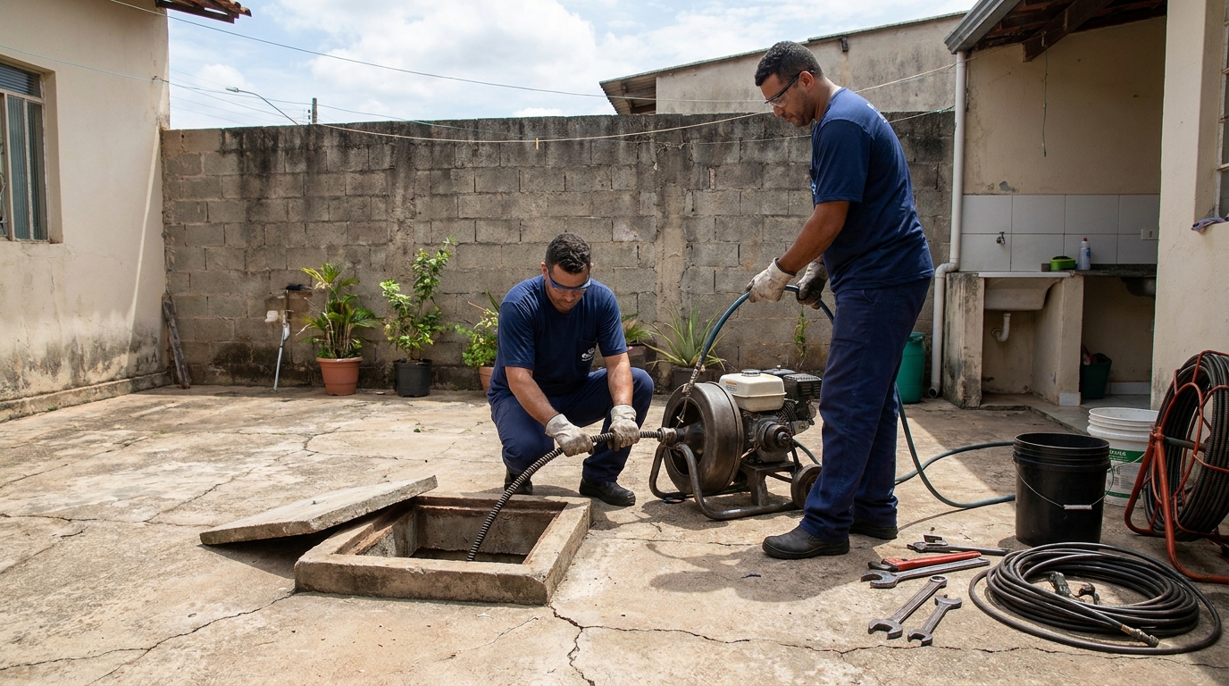 Sucção de Resíduos em Cuiabá‑MT